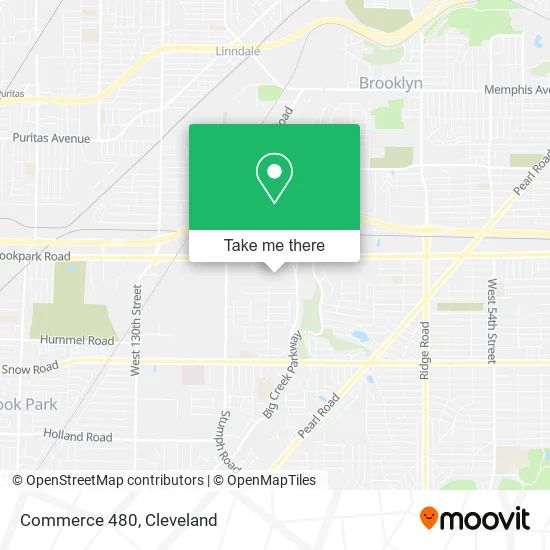 Commerce 480 map
