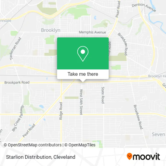 Mapa de Starlion Distribution