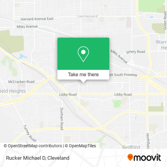 Rucker Michael D map