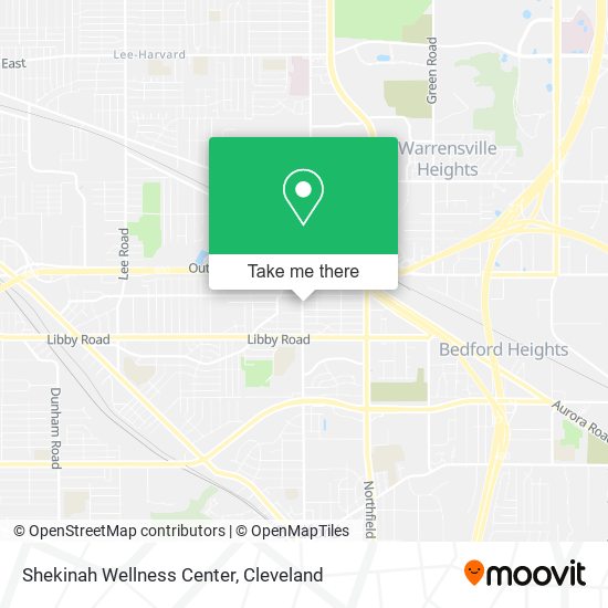 Shekinah Wellness Center map