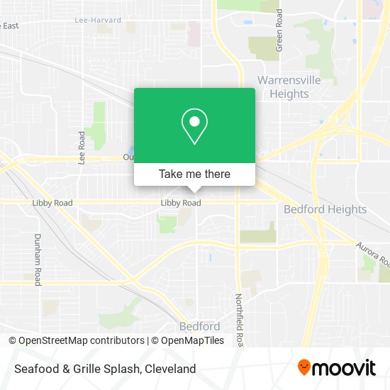 Mapa de Seafood & Grille Splash