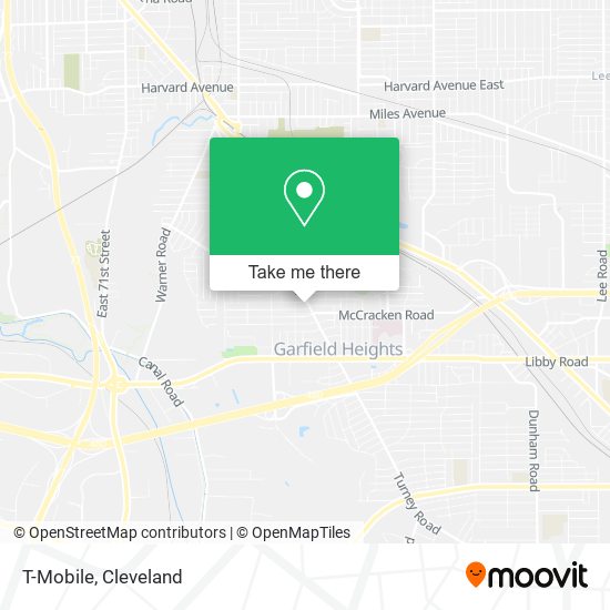 T-Mobile map