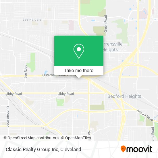 Classic Realty Group Inc map