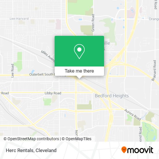 Mapa de Herc Rentals