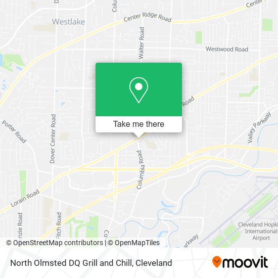 North Olmsted DQ Grill and Chill map