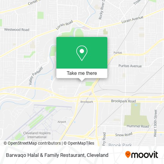 Barwaqo Halal & Family Restaurant map
