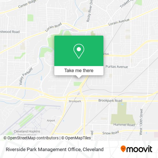 Mapa de Riverside Park Management Office