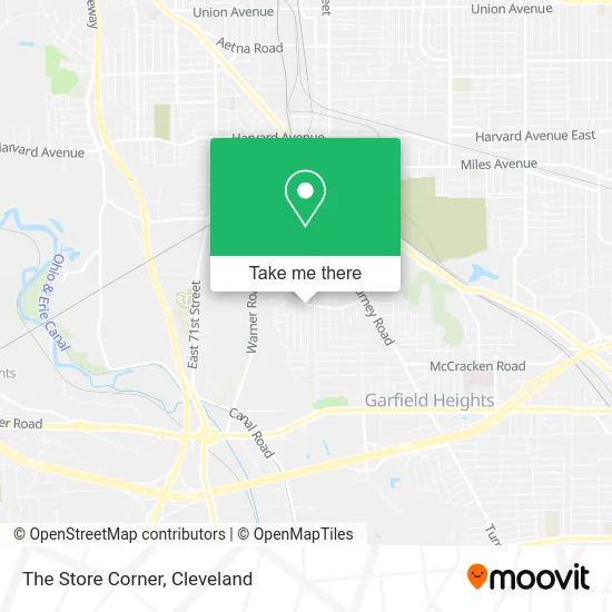 The Store Corner map