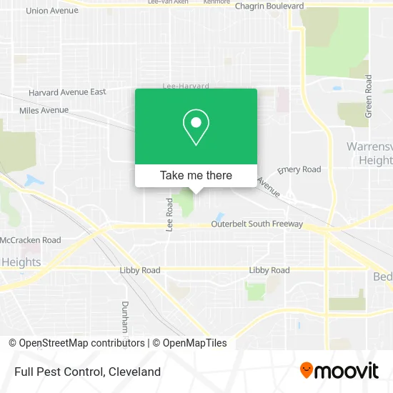 Full Pest Control map