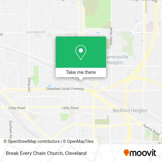 Break Every Chain Church map