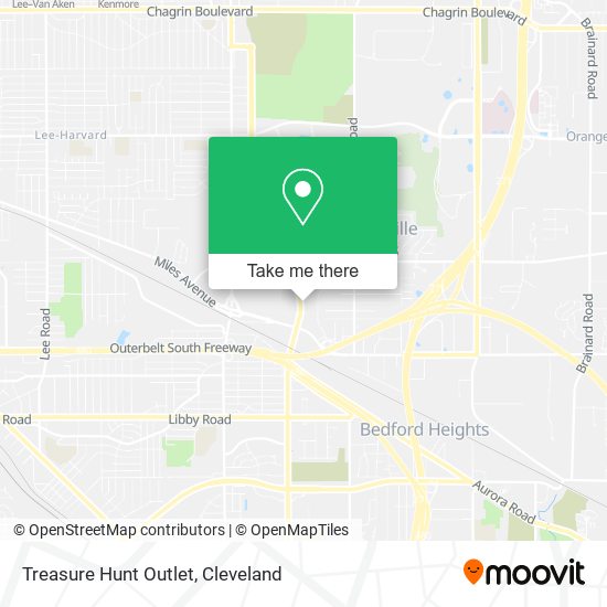 Treasure Hunt Outlet map