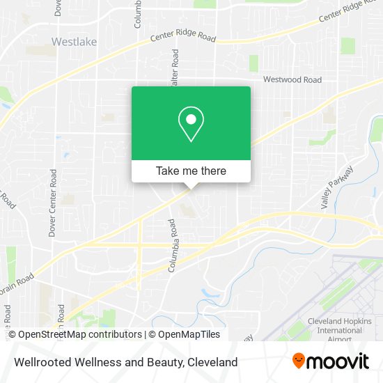 Wellrooted Wellness and Beauty map