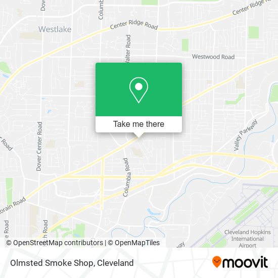 Mapa de Olmsted Smoke Shop