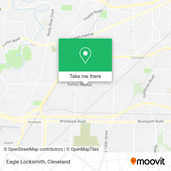 Eagle Locksmith map