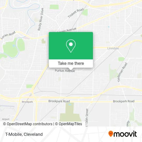 T-Mobile map