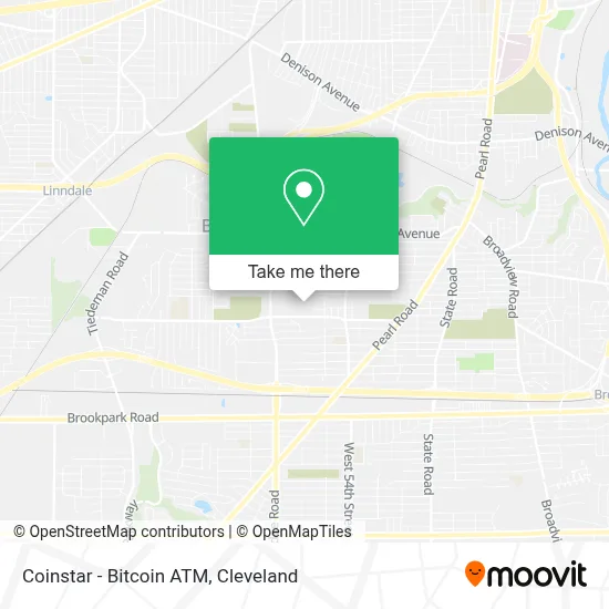 Coinstar - Bitcoin ATM map