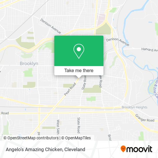 Mapa de Angelo's Amazing Chicken