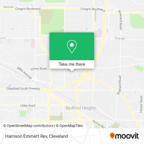 Mapa de Harrison Emmett Rev