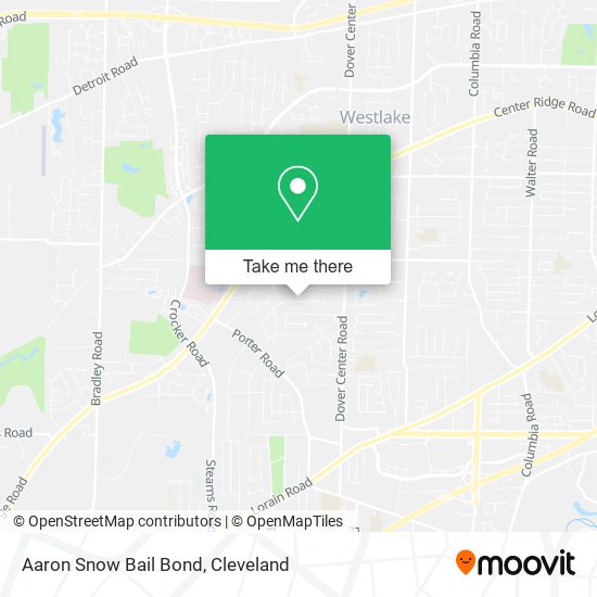 Aaron Snow Bail Bond map