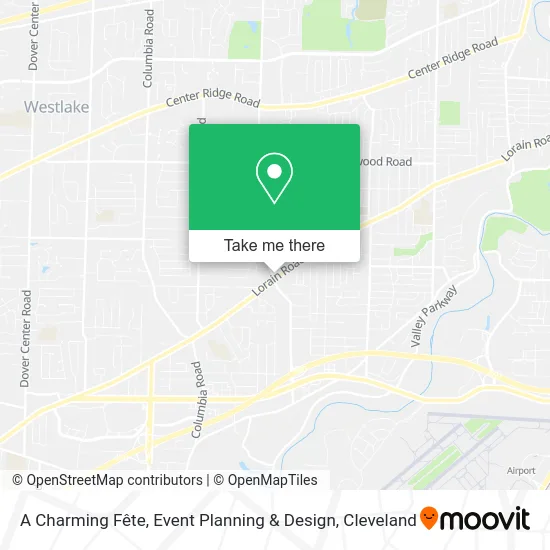 A Charming Fête, Event Planning & Design map