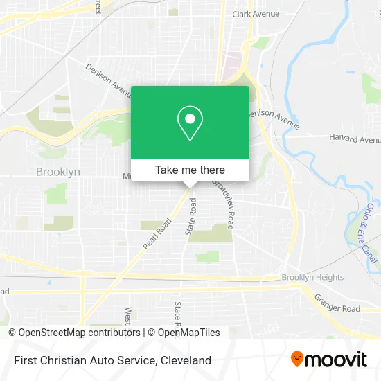 First Christian Auto Service map