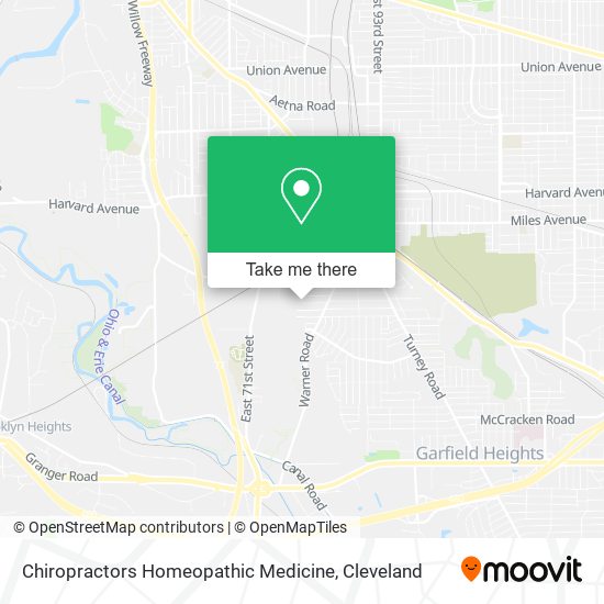 Mapa de Chiropractors Homeopathic Medicine