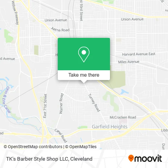 TK's Barber Style Shop LLC map
