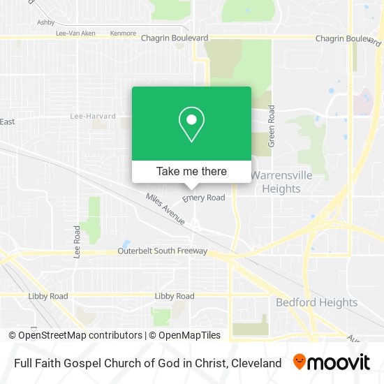 Mapa de Full Faith Gospel Church of God in Christ