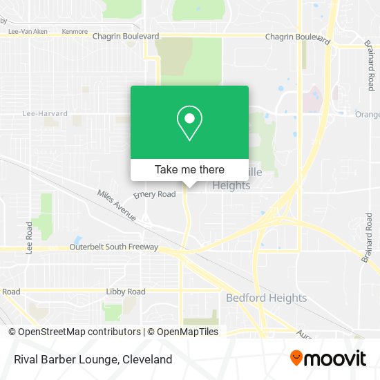 Mapa de Rival Barber Lounge