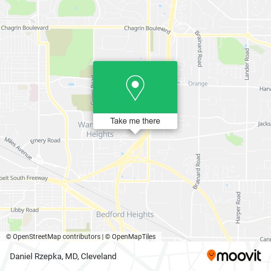 Daniel Rzepka, MD map