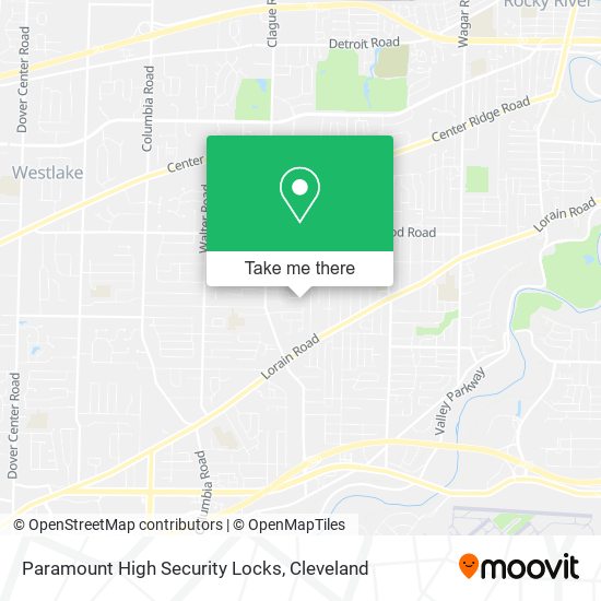 Paramount High Security Locks map