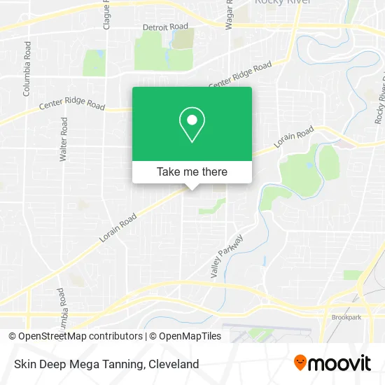 Skin Deep Mega Tanning map