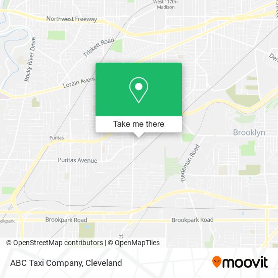 ABC Taxi Company map