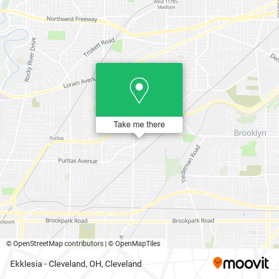 Ekklesia - Cleveland, OH map