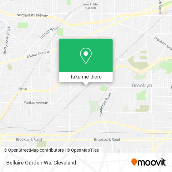 Bellaire Garden-Wa map