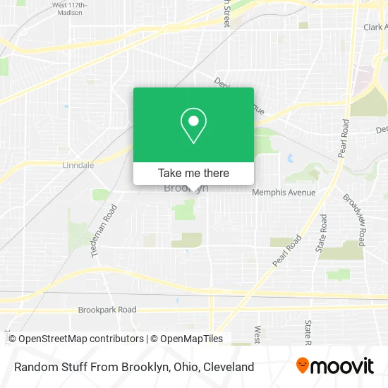 Mapa de Random Stuff From Brooklyn, Ohio