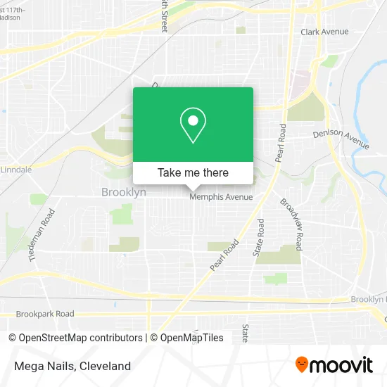 Mega Nails map