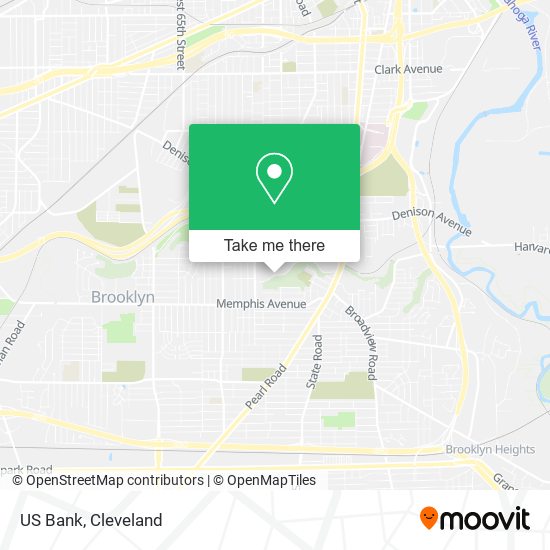 Mapa de US Bank