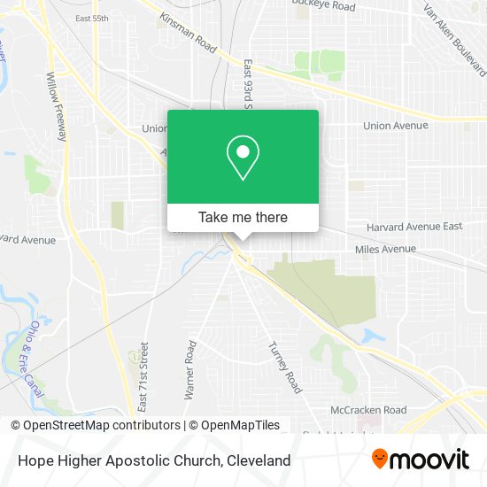 Hope Higher Apostolic Church map