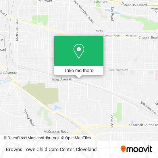 Mapa de Browns Town Child Care Center