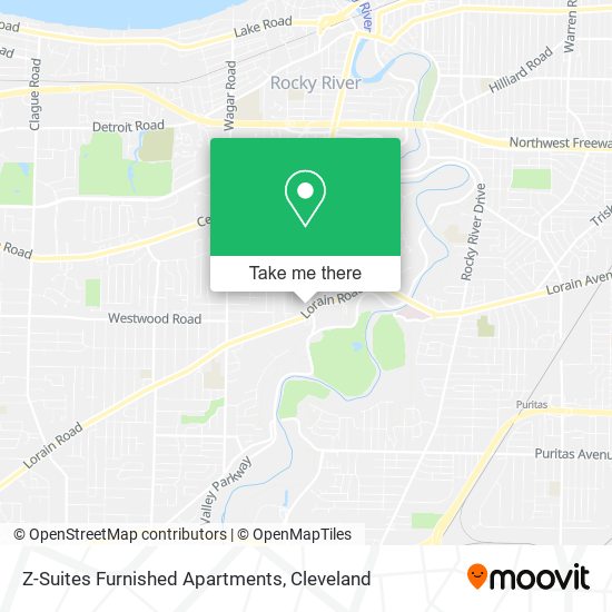 Z-Suites Furnished Apartments map