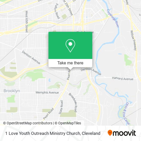 Mapa de 1 Love Youth Outreach Ministry Church