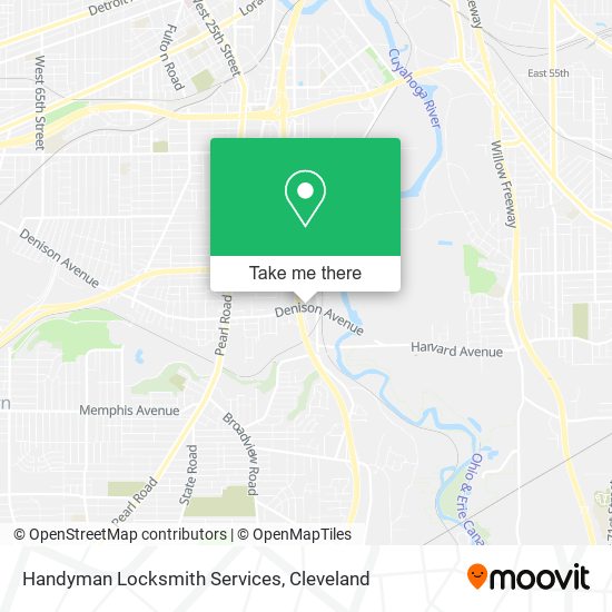 Handyman Locksmith Services map