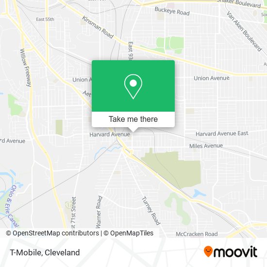 T-Mobile map