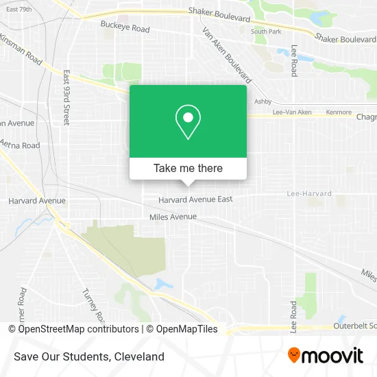 Save Our Students map