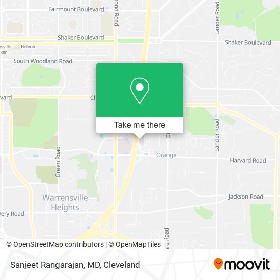 Mapa de Sanjeet Rangarajan, MD