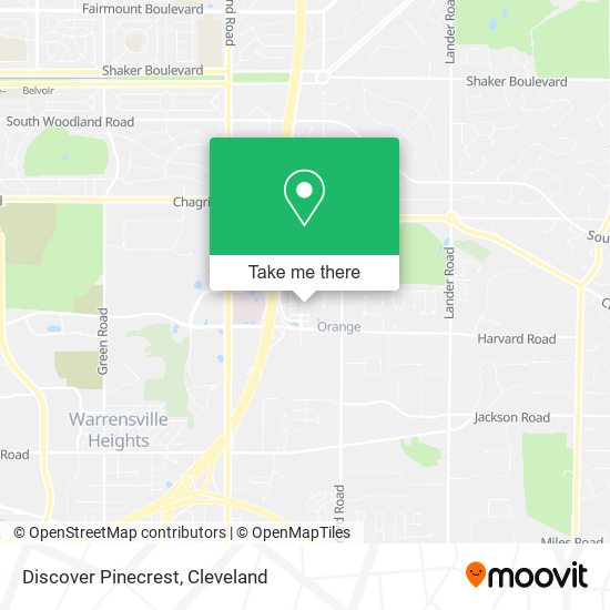 Mapa de Discover Pinecrest