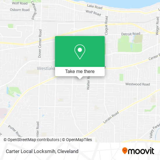 Carter Local Locksmih map