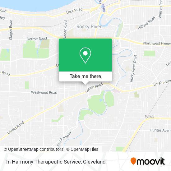 In Harmony Therapeutic Service map