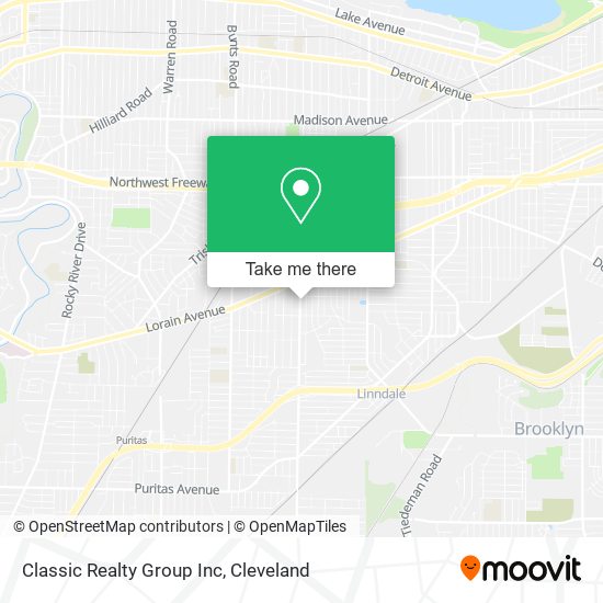 Classic Realty Group Inc map